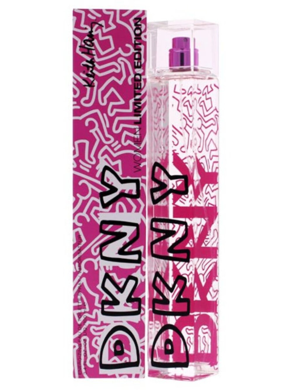 DKNY Energizing EDT Spray Limited Edition Art Summer by Keith Haring 3.4oz NIB